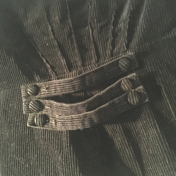 Divided by H&M black corduroy jacket blazer sz 2 - Picture 6 of 8